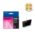 Epson - T252 Cartouche d'encre - Grande capacité - Magenta-Manipulation sans souci - impressions résistantes au maculage, à la décolouration et à l’eau