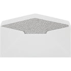 Jam Paper - Enveloppes standard n° 10 de 24 lb avec teinte de sécurité – 4 1/8 po H x 9 1/2 po l, Blanc – Paquet de 50-Taille : Enveloppes régulières n° 10 4 po x 9 ½ po / 4,125 po x 9,5 po / 104,775 mm x 241,3 mm