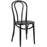 Modway - Eon Restauration Fauteuil d’appoint - Noir-Chaise à manger vintage en bois