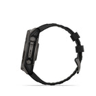 Garmin - fēnix 8 – 51 mm, saphir solaire, titane DLC gris carbone avec bracelet en silicone noir/gris galet-Pour votre style de vie actif, un haut-parleur et un micro intégrés vous permettent de passer et de recevoir des appels téléphoniques depuis votre poignet lorsque votre montre est couplée à votre smartphone. Vous pouvez même utiliser l'assistant vocal de votre smartphone pour répondre aux messages texte et bien plus encore