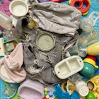 TerraCycle - Articles pour bébé - Zero Waste Box- Moyenne-Inclus : boîte de collecte durable imprimée en couleur avec doublure interne, étiquette d’expédition UPS prépayée pour le retour, et recyclage des déchets collectés.