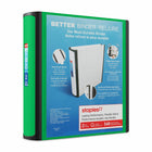 Staples − Reliure de qualité supérieure − 2 po − vert-Plus durable, plus facile à utiliser
