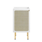 Modway - Chaucer 18" Vanette de salle de bain - Blanc blanc-8