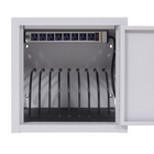 Luxor - Armoire de recharge murale ou de bureau pour 8 appareils-Convient aux appareils mesurant jusqu'à 13 po