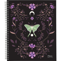 Mead - Agenda scolaire hebdomadaire/mensuel papillon vert 2025-2026 - 11 po H x 8 1/2 po l - multicoloure - bilingue-12 mois : juillet 2025 à juin 2026