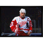 Steve Yzerman 20x29 Red Wings-H - Toile encadree - 31" x 22"-Impression sur toile de qualité supérieure avec bordures enveloppées