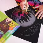 Art 101 - Kit d'art à gratter, paquet de 3-7