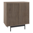 Hudson&Canal - Meuble d'appoint Whitman de 71 cm de largeur par - Chêne gris vieilli-Design contemporain moderne pour votre bureau à domicile, votre chambre ou vos espaces de vie
