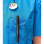 TRU RED – Stylos à bille roulante – pointe fine – bleu – paquet de 3-Indicateur de niveau d’encre – fenêtre transparente permettant à l’utilisateur de savoir à quel moment une nouvelle commande est nécessaire
