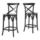 Modway - Gear Tabouret de comptoir - Noir-7