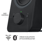 Logitech – Haut-parleurs Bluetooth Z207 pour ordinateur, noir-8