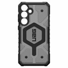 UAG - Pathfinder Clear Rugged coque avec aimant pour Samsung Galaxy S25+ - Ash-Module magnétique intégré