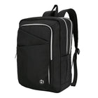 Swissdigital - Sac à dos noir platine KATY ROSE avec localisateur SDD-SDD FINDER - Équipé de SDD Finder, compatible avec le réseau Localiser d'Apple et le système Android. Si vous perdez vos objets de vue, vous pouvez les localiser facilement et à tout moment grâce aux applications Localiser d'Apple et Swissdigital Design. De plus, une alarme sonore jusqu'à 110 dB peut être activée à distance pour les retrouver ou alerter les autres. Le SDD Finder permet une interaction Bluetooth continue entre votre appare