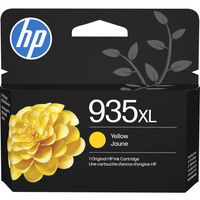 HP - Cartouche d'encre originale 935XL jaune, haut rendement-Jaune