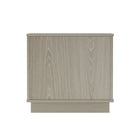 Manhattan Comfort - Table de nuit moderne Horizon 21,7" - Chêne blanchi-Assemblage Snap It Comprend des rainures internes de haute qualité pour un assemblage simple, sans outils requis