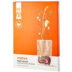 Anova - Sacs prédécoupés pour scelleuse sous vide de précision - Paquet de 50-comprenant 50 sacs de 21,84 cm x 29,97 cm (8,6 po x 11,8 po) avec des hauts faciles à déchirer, vous pouvez déposer vos aliments directement dans votre sac, le sceller et passer immédiatement à la cuisson. Une option parfaite pour le cuisinier qui aime aller vite dans la cuisine.