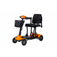 Monarch - Genie Auto Scooter de mobilité pliable automatique - orange-Doté d’un système de pliage automatique télécommandé pour un rangement rapide et sans effort
