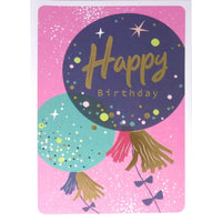 Mill Brook - Cartes De Souhaits Fête Générale Studio 5-3/8 po x 7-3/4 po / Enveloppes - paquet de 18 - Ballons-Cartes de souhaits qualité boutique