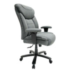 Fauteuil de direction à dossier haut TygerClaw Big and Tall-Le revêtement est en tissu avec des ressorts hélicoïdaux sur le siège