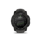 Garmin - Montre connectée Instinct 3 - 50 mm - Noir avec bracelet anthracite-Écran AMOLED lumineux de 1,3" pour faciliter la lecture des informations détaillées en un coup d'œil.