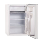 BLACK+DECKER - 2,5 pi³ Mini-frigo autonome avec congélateur, blanc-Caractéristiques pratiques : la porte réversible et les pieds de nivellement réglables garantissent un placement flexible qui est parfait comme réfrigérateur de chambre, petit réfrigérateur pour le bureau, réfrigérateur de dortoir ou mini-réfrigérateur compact