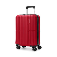 Swiss Mobility - Valise de cabine à coque rigide 21.50 po de la collection LYS - Rouge-Coque rigide en ABS/PC léger et résistant