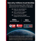 McAfee+ - Premium logiciel individuel antivirus pour (illimité d’appareils)(Windows/Mac/Android/iOS/ChromeOS) - abonnement d'un an avec renouvellement automatique [téléchargement]-Le RPV sécurisé offre une connexion sécurisée et chiffrée afin de protéger votre vie privée en ligne, quel que soit l'endroit où vous vous connectez.