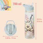 Danawares - Bouteille Disney Winnie l'ourson pour jeunes adultes – 700 ml – Lot de 2-Fabriquée à partir de matériaux durables et sans BPA, elle est sûre et facile à transporter