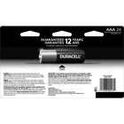 Duracell - Coppertop Piles Alcalines AAA  - paquet de 24-LE FRABRICANT GARANTIES 12 ANS LORSQU’ELLES SONT ENTREPOSÉES : pour que vous soyez assuré que ces piles seront prêtes lorsque vous en aurez besoin
