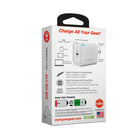 HyperGear - Chargeur mural USB-C PD 30 W avec LED - Blanc-Fonctionnalités de sécurité SmartChip