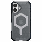 UAG - Coque Essential Armor robuste avec MagSafe pour iPhone 16 - Grise cendrée-Coques disponibles en coloris translucides et opaques