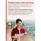 McAfee - Total Protection logiciel antivirus pour 5appareils(Windows/Mac/Android/iOS/ChromeOS) - abonnement d'un an avec renouvellement automatique [téléchargement]-Naviguez en toute sécurité grâce à notre fonction de navigation sécuritaire avec codes de couleur.