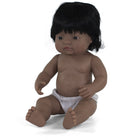 Miniland - Poupée bébé de 15 pouces fille hispanique-Pour les enfants de 10 mois et plus