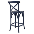 Modway - Gear Tabouret de comptoir - Bleu Minuit-8