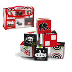 Miniland - MLE97313 Premiers Sens Ensemble de 6 Cubes-6 cubes souples