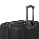 Swiss Mobility - Valise de cabine rigide 21.75 po de la collection JFK - Noir-Poignées latérales renforcées