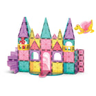 MAGNA-TILES - Jeu de construction magnétique Castle DLX 48 pièces-Qualité Supérieure: Les pièces MAGNA-TILES sont fabriquées à partir de plastique MABS de qualité alimentaire, non toxique, exempt de BPA, de phtalates et de latex. Nos aimants sont sélectionnés avec les enfants à l’esprit, leur permettant de séparer facilement les tuiles pour construire en toute sécurité et sans frustration.