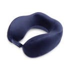 Bugatti - Oreiller de Voyage Ergonomique - Marine-Forme ergonomique adaptée à la courbure naturelle de votre cou