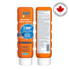 Sunzone - Lotion solaire ultra-protectrice SPF 50+ - Sans parfum - 325 ml - Lot de 6-Texture légère et non grasse à absorption rapide