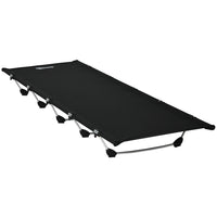 Outsunny - Lit de camp léger pour adultes-Cadre en aluminium solide et robuste  