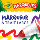 Marqueurs à trait large Crayola, ensemble de 10-9
