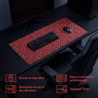 ONEofZERO Grand sous main premium - Labyrinth Crimson-Dimensions : 35,4" L x 15,7" l x 0,15" H 