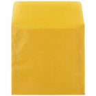 JAM Paper - Enveloppes d'invitation carrées en vélin translucide - 6 po x 6 po - Or - 25/paquet (PACV577)-Quantité : 25 enveloppes par paquet