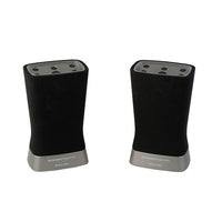 Supertooth – Haut-parleur stéréo portable sans fil Twin-Le DISCO TWIN portable et élégant comprend non pas un, mais deux haut-parleurs minces et originaux