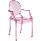 Modway - Casper Restauration Fauteuil - Rose-Pour un usage intérieur/extérieur