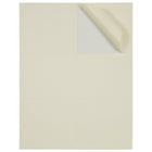 JAM Paper Étiquettes postales, 4 x 3 1/3 po, ivoire, 6 par page, 240 par paquet-Matériau : papier