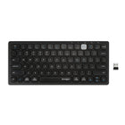 Kensington - Clavier compact sans fil multi-appareils - noir-La double connectivité sans fil permet de choisir entre une connexion Bluetooth (3.0 ou 5.0) ou 2,4 GHz avec cryptage AES 128