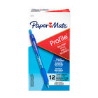 Paper Mate −  Stylo à bille Flexgrip Elite − rétractable − 1,4 mm − noir − paquet de 12-Le système d’encre unique permet d’obtenir des couleurs extra lisses et vives