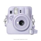 Fujifilm - Étui pour appareil instax mini 13 - Violet feutré-Logo INSTAX en relief