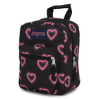 JanSport - Sac à Lunch Big Break - Coeurs Heureux -Compartiment principal isolé